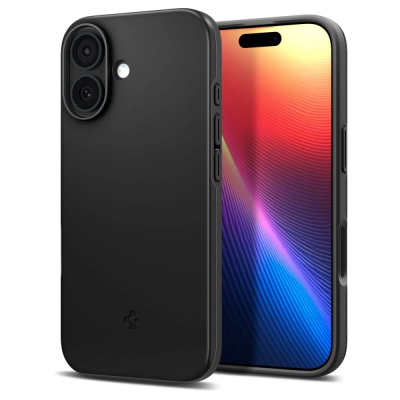 Kapak telefoni Spigen Thin Fit MagSafe, për iPhone 17, i zi