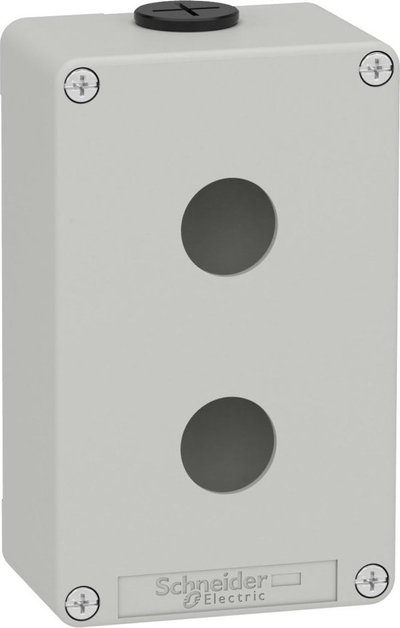 Kuti komandimi Schneider Electric Harmony XAPD2202, 2 vrima 22mm, IP65, gri