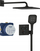 Set dushi Grohe Grohtherm SmartControl 34865KF0, Rainshower Mono Cube 310, termostat, krom