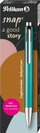 Stilolaps Pelikan Snap K10, automatik, bruz metalik, me kuti