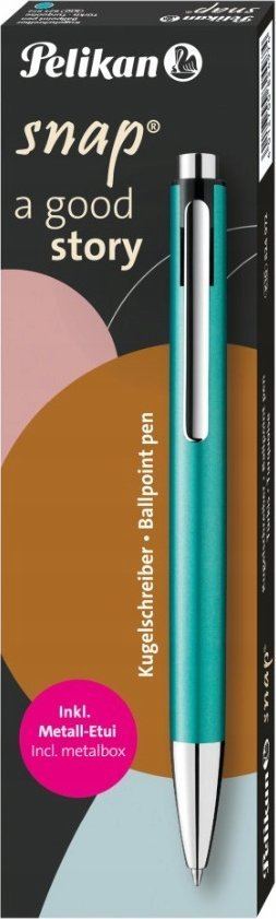 Stilolaps Pelikan Snap K10, automatik, bruz metalik, me kuti