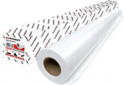 Letër plotteri Emerson, 297mm x 50m, 90g, e bardhë