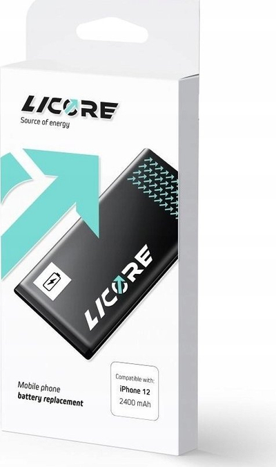 Bateri Licore për iPhone 12 mini, 2227 mAh