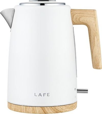 Ibrik elektrik Lafe Scandi PRO, 1.7L, 2200W, i bardhë inox