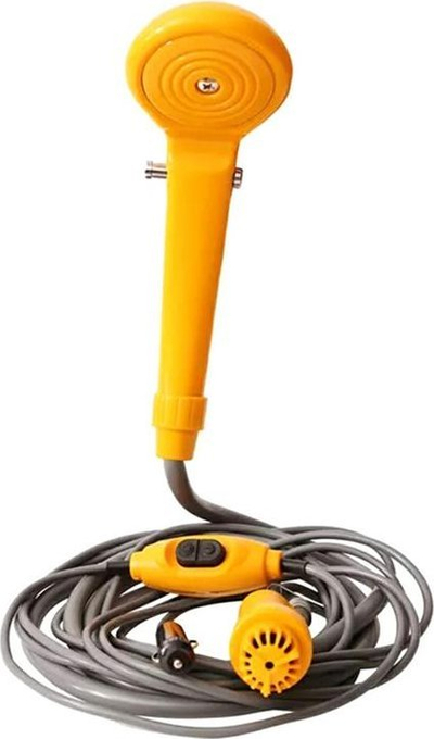 Dush kampingu portativ Tourist Camping Shower, 12V, portokalli