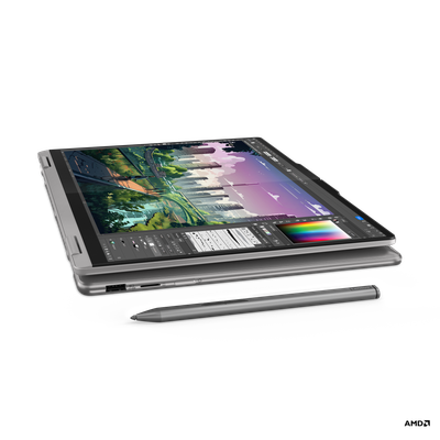 Laptop Lenovo NB Yoga 7, 14", AMD Ryzen 5 8640HS, 16GB RAM, 1TB SSD, Integrated AMD Radeon 760M, i hirtë