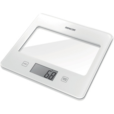 Peshore kuzhine Sencor SKS 5030WH, LCD,	e bardhë