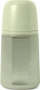 Biberon All Silicone, 240ml, silikon i butë, i gjelbër