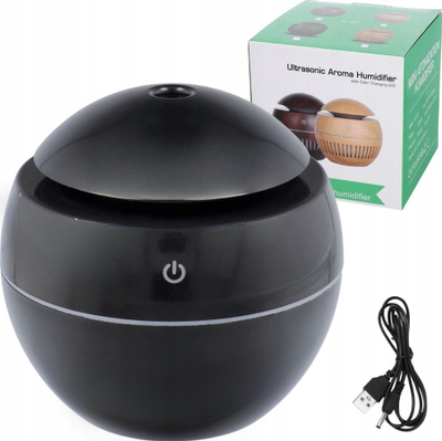Humidifier aromaterapie OEM Art Deco CAD-12/0952, 130 ml, USB, i zi