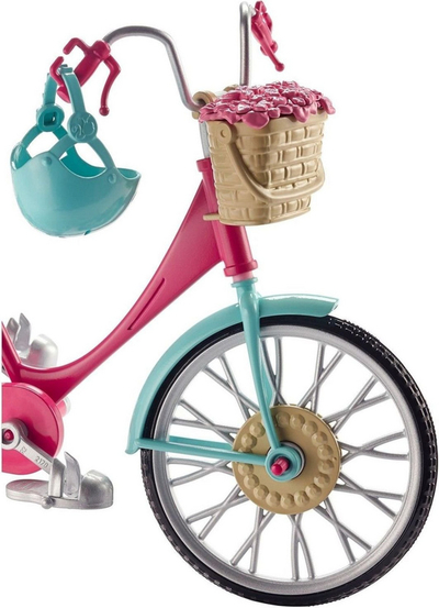 Biçikletë lodër Mattel Barbie (DVX55), shumëngjyrëshe