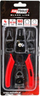 Kapëse unazash Seger AWTools AW16600, 160mm, maja të ndërroshme, 4 copë