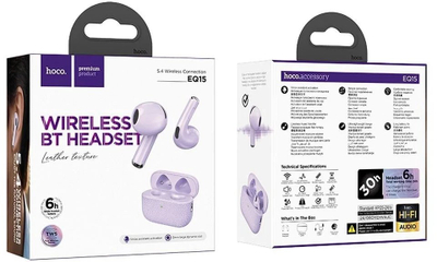 Kufje wireless Hoco EQ15 Duke IV, TWS, Bluetooth 5.4, vjollcë