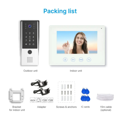 Videophone Color &amp; Touch RL-B17FID-AHD