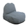 Puf ulëse HomeMarkt Cloud HM5112.10, i papërshkueshëm nga uji, 81x78x73cm, gri