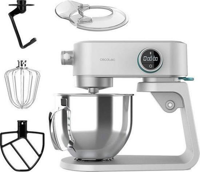 Robot planetar Cecotec Twist&Fusion 4000, 800W, enë inox 5.2L, argjendtë