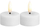 Qirinj LED dekorativ Moods & More Tealight, set 2 copë, të bardhë