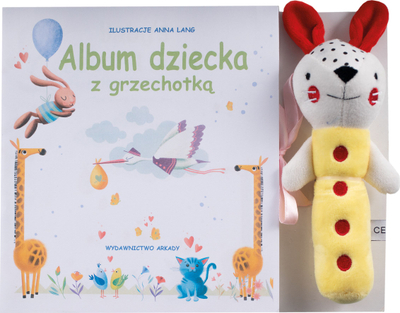 Arkady Album Mojego Dziecka z Grzechotką