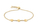 Byzylyk Calvin Klein Decent Gold Plated Fascinate 35000218