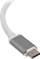 Docking station SilverStone EP08C, USB C, plot porta, gri