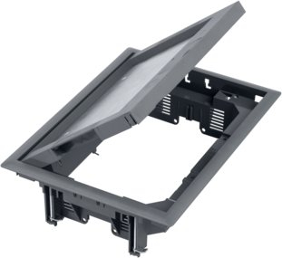 Kuti dyshemeje Kontakt Simon FB24012/1, deri 8 module, plastike, gri