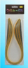 Ленти за квилинг Galeria Hobby, 10mm x 50cm, 100 парчиња, златна боја