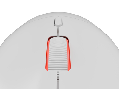 Maus Genesis Zircon XIII, pa tel dhe me USB-C, 26000 DPI, i bardhë