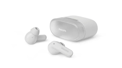 Kufje True Wireless Philips TAT2000WT/00, 7 orë bateri, Bluetooth, të bardha