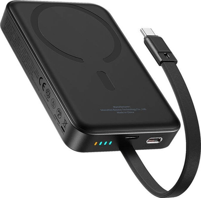 Powerbank Baseus Rchla Magnetic Mini, 10000mAh, 30W USB C, црна Bayern Munich