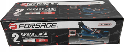 Krik manual hidraulik Car Jack, 2T, lartësi ngritjeje 135‑385 mm, me shtresë gome