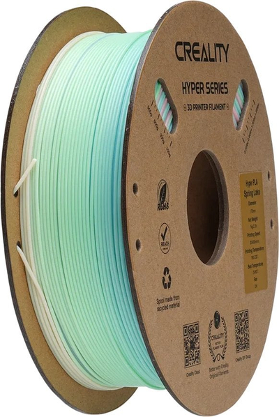 Filament 3D Creality Hyper PLA Rainbow, 1.75mm, 1kg, shumëngjyrësh