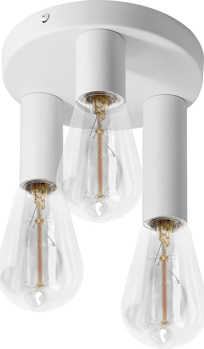 Llambadar tavani Adviti AD-OP-6436W, 3x E27, LED, i bardhë