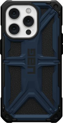 Mbrojtëse telefoni UAG Monarch për iPhone 14 Pro, rezistente ndaj goditjeve, blu mallard
