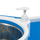 Set pastrimi Vanora Super Easy Clean, kovë 13L me rrota, mop rrotullues, blu