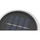 Llambë dielli për kopsht Disc, set me 2 copë, IP44, 11.2 cm, e zezë
