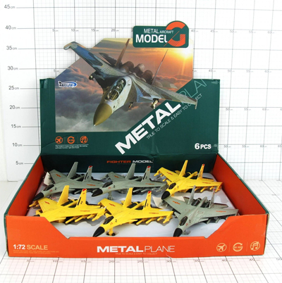 Aeroplan lodër metalik Mailijia Aircraft Model 0268, me drita dhe zë, metal, shumëngjyrësh