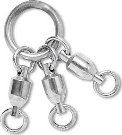 Karabiner me tre kahje Black Cat, 80mm, 1 copë (6172001)