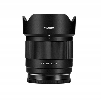 Objektiv Viltrox AF 25mm f/1.7 Air APS‑C për Sony E, i zi