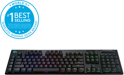 Tastierë Logitech G915 Lightspeed, GL Clicky, US, e zezë