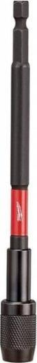 Mbajtëse magnetike për bit Milwaukee Magnetic Bit Holder, 1/4", 152mm, e kuqe