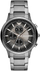 Orë dore Emporio Armani Chronograph, 43mm, çelik inoks, gri gunmetal