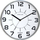 Orë murale Unilux Pop, 28.5cm, kuarc, gri