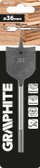 Freza për dru Paddle, 36mm, 152mm, metalike