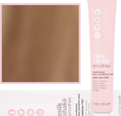 Ngjyrë flokësh Milk Shake Smoothies, gjysmë permanente pa amoniak, 7.137B Very Light Blonde Beige, 100 ml