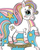 Libër ngjyrosjeje Kreaka Pony, me ngjitëse, shumëngjyrësh