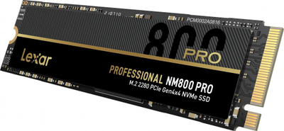 Disk SSD Lexar Professional NM800 Pro, 1TB, M.2 2280 PCI-E x4 Gen4 NVMe