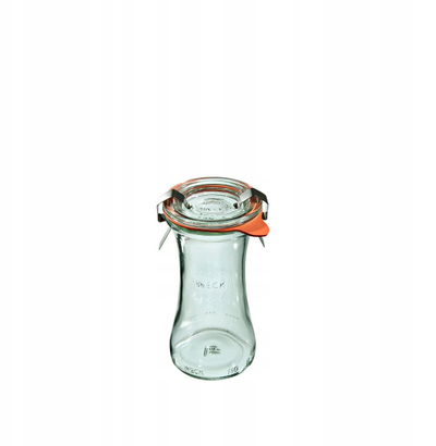 Set kavanozësh Weck Delika, 100 ml, set 6 copë, transparent