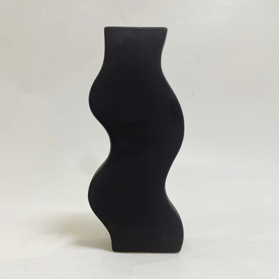 Dekor tavoline qeramike Sebor 14x6,5x30Hcm (HM4589.02), zezë