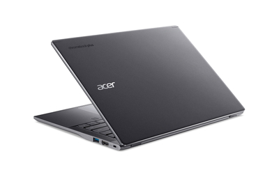 Laptop Acer Chromebook Plus 514 CB514-5HT-34JB, 14" WUXGA, Intel Core 3 100U, Steel Gray