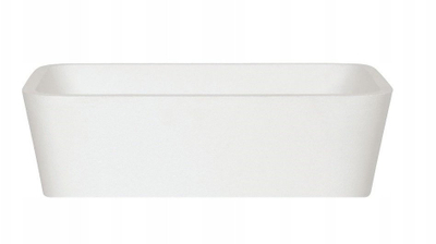 Lavaman mbi banak Besco Assos, drejtkëndor, 50 cm, i bardhë