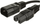 Kabllo rryme MicroConnect PE011403, C14 në C15, 3m, e zezë